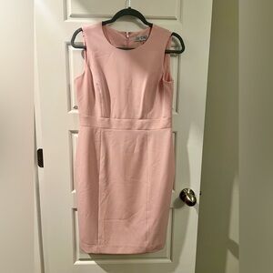 Pink shift dress